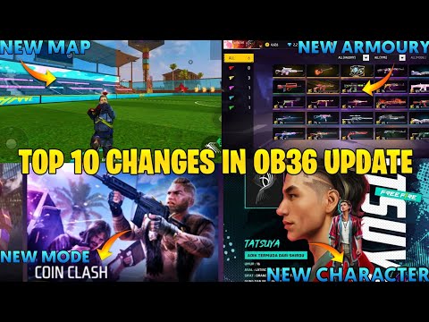 TOP 10 CHANGES IN FREE FIRE AFTER OB36 UPDATE | GARENA FREE FIRE OB36 UPDATE FULL DETAILS |Player 07