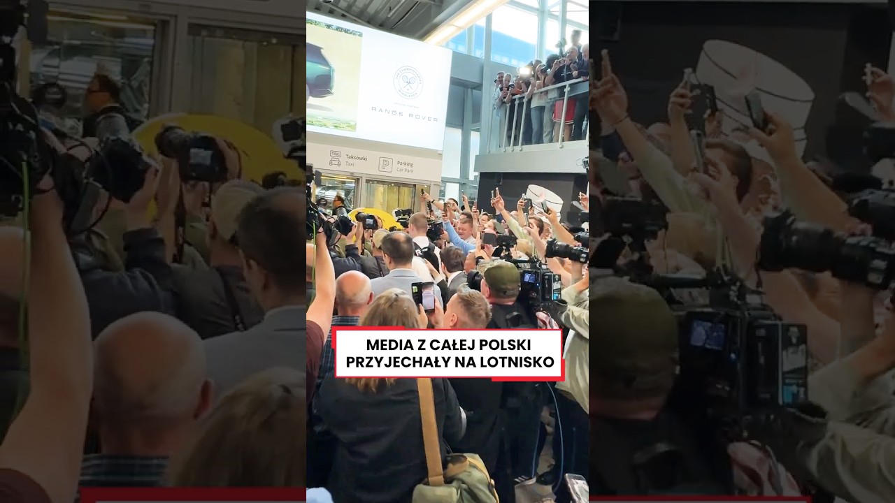 Chwalińska już w polsce, wielkie zainteresowanie mediów #shorts