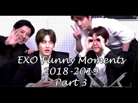 EXO FUNNY MOMENTS 2018 - 2019 PART 3 (7YEARS WITH EXO)