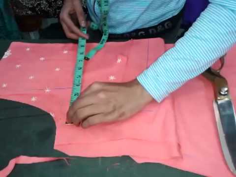 blouse To Kameez Salwar design Sew  cuting Cut Way back Method/Simple How neck Kameej Designer MAKING