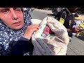 Six-hour-old newborn escapes Gaza hospital  - 00:31 min - News - Video