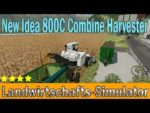 New Idea 800C combine harvester v1.0.0.0