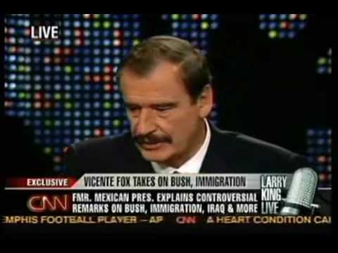 President of Mexico Vicente Fox on North American Union - YouTube