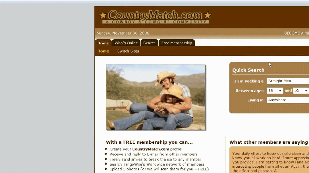 Cowboy dating sites free