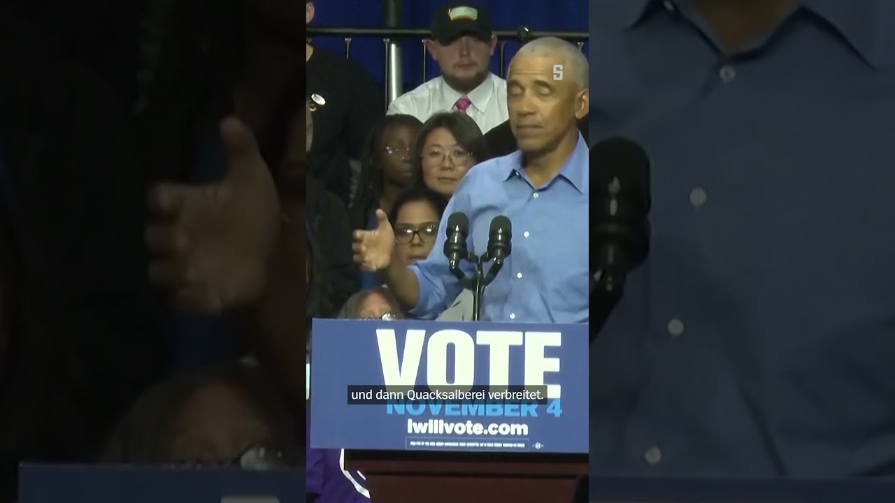Obama teilt gegen Trump aus | DER SPIEGEL Shorts
