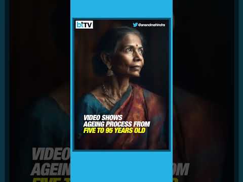 'Hauntingly Beautiful.' Anand Mahindra In Awe Of AI-Generated Video Portrait Of A Girl Ageing