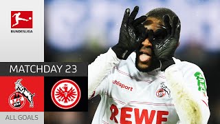 Difference Maker Modeste | 1. FC Köln — Eintracht Frankfurt 1-0 | All Goals | MD 23 Bundesliga 21/22