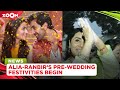 Alia Bhatt and Ranbir Kapoor's pre-wedding festivities begin with Mehendi and Sangeet ceremonies
