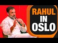 Rahul Gandhi s Interaction at University of Oslo | News9