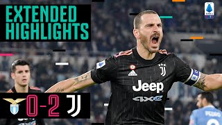 Lazio 0-2 Juventus | Bonucci Seals Victory in Rome! | EXTENDED Highlights