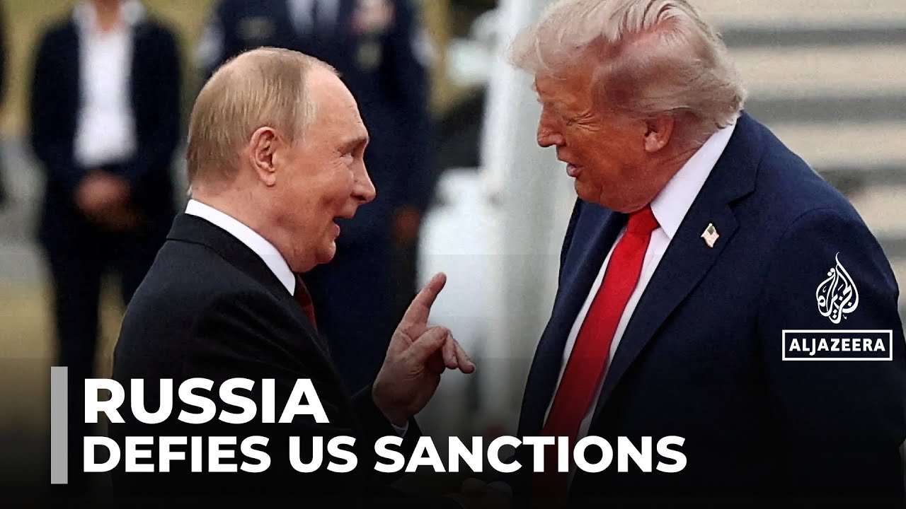 US sanctions on Russia: Putin says he's confident in the Russian economy