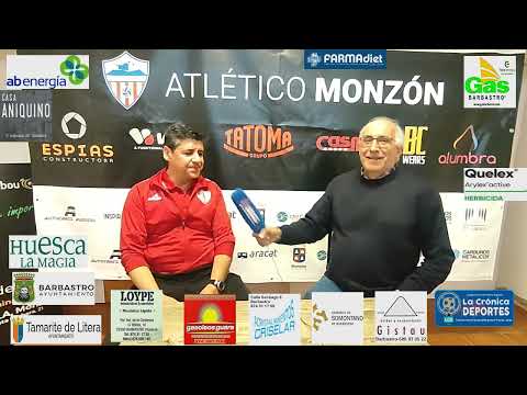 JOSETE (Entrenador Barbastro) AT Monzón 0-2 UD Barbastro / Jornada 25 / 3ª División