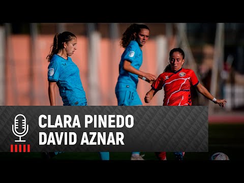🎙️ David Aznar & Clara Pinedo | post Levante Las Planas 2-1 Athletic Club | J3 Liga F
