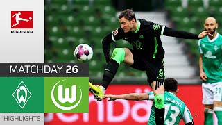 SV Werder Bremen — VfL Wolfsburg | 1-2 | Highlights | Matchday 26 – Bundesliga 2020/21