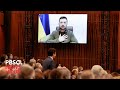 WATCH: Ukrainian President Volodymyr Zelensky addresses Canadian Parliament