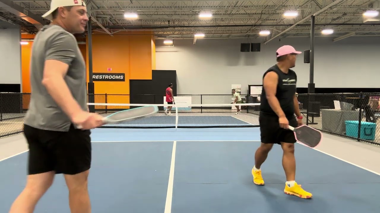 1 Tourney warmup David and Aaron vs TK and Parth
