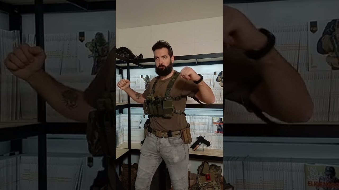 #SHORTS Delta Tactics Chest Rig Force MK1 Boscoso Español