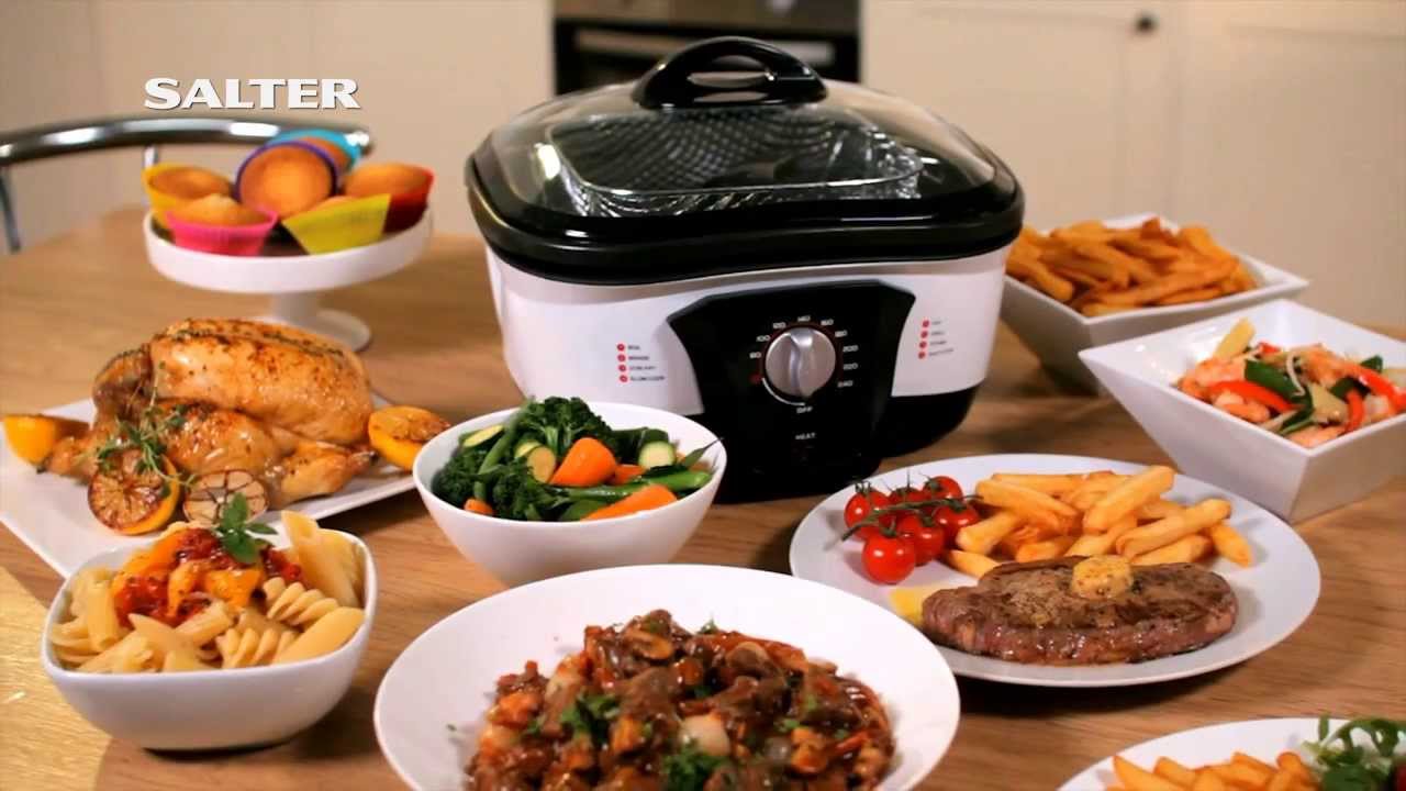 Salter 8-in-1 Multi Cooker - YouTube