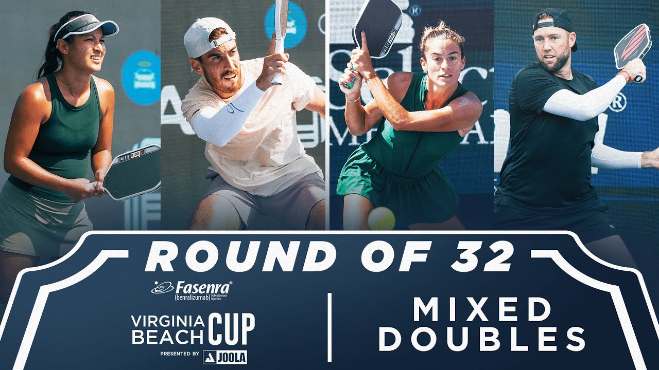 Jk.Kawamoto/Staksrud v DiMuzio/Sock at the Fasenra Virginia Beach Cup presented by Joola