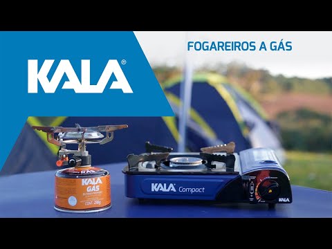 Fogareiro Gás Camper Portátil Kala - Vídeo explicativo