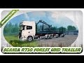 Scania R730 forest and trailer v1.2