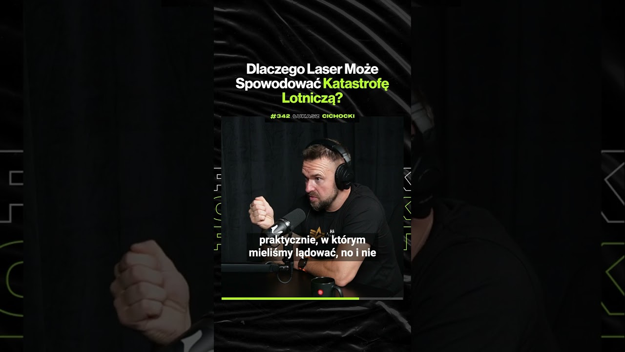Dlaczego Laser Może Spowodować Katastrofę Lotniczą? – ft. Łukasz Cichocki