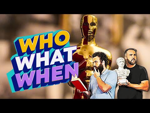 screenshot of youtube video titled Academy Awards | Who What When