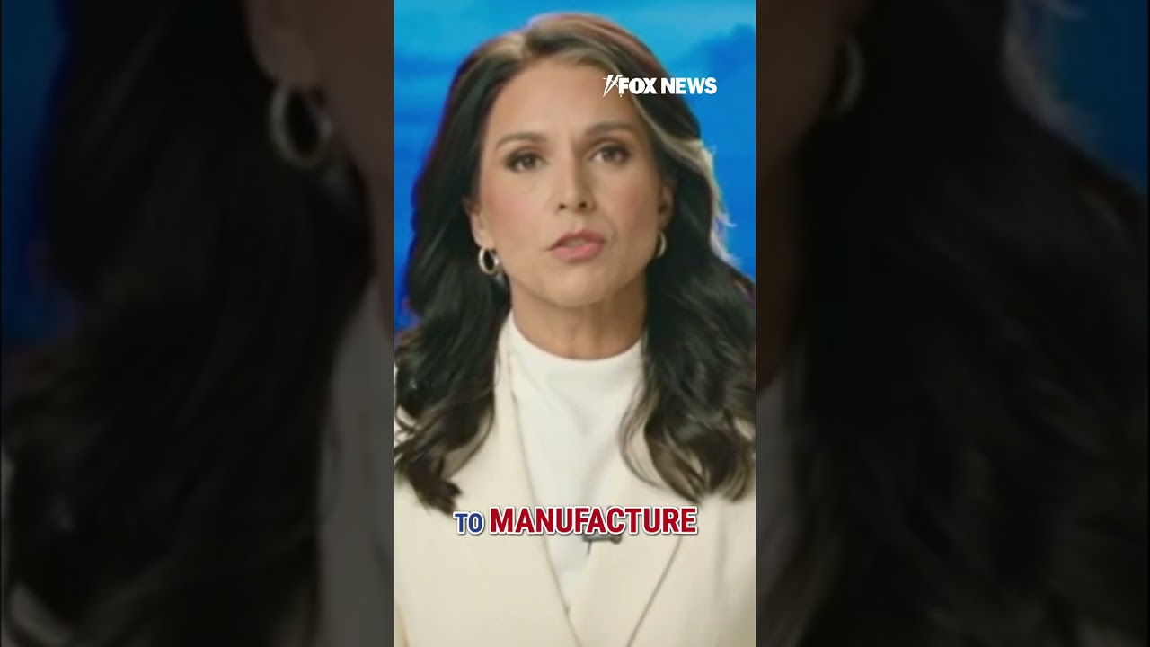 DNI Tulsi Gabbard blows the lid off 'Russiagate' hoax: 'WHISTLEBLOWER' #shorts #trump #obama #russia