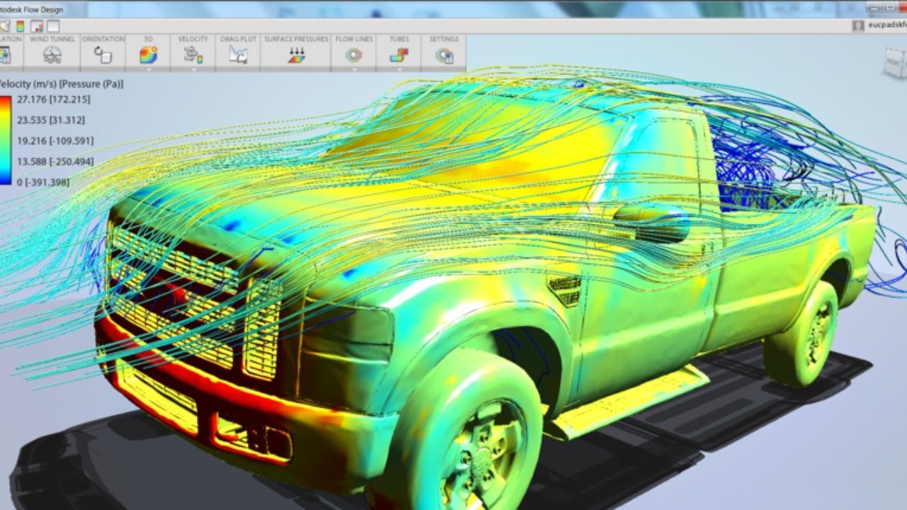 Autodesk моделирование воздушных потоков