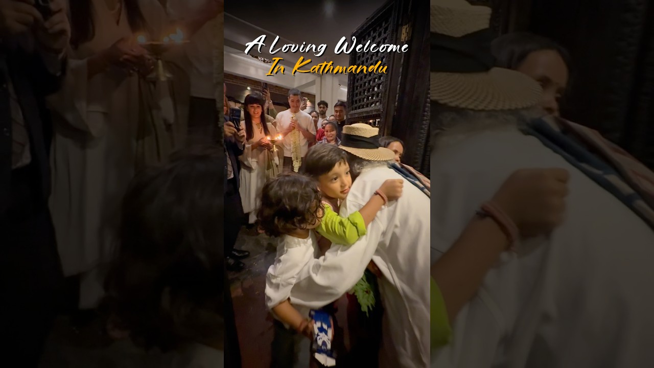 A Loving Welcome In Kathmandu | Sadhguru #KailashWithSadhguru