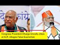 Congress President Kharge Rants | Jibes at BJP | Alleges False Guarntee | NewsX
