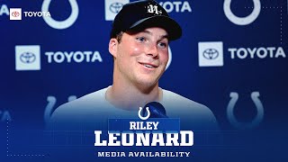 Riley Leonard Media Availability : Preseason Bengals
