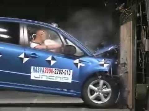 Video Crash Test Suzuki SX4 od roku 2006