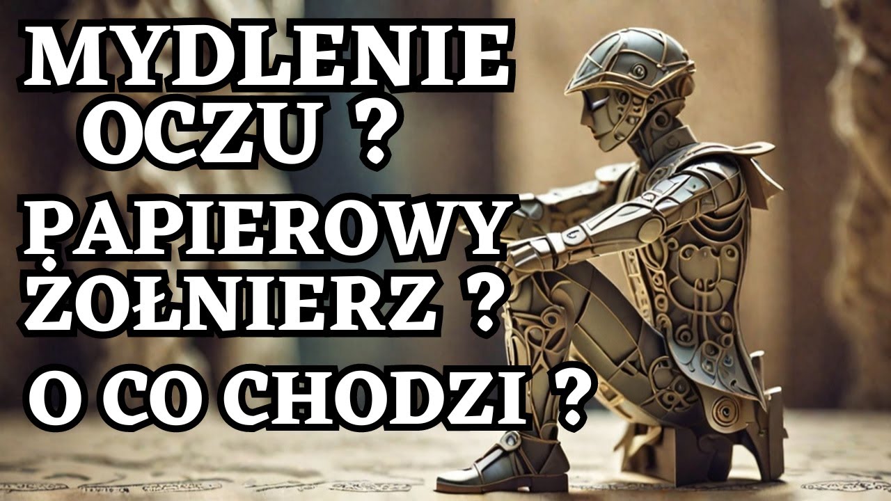 FURTHER SOAPING OF THE EYES? A PAPER SOLDIER? WHAT IS IT ABOUT? SKW #30