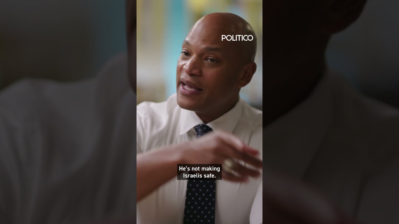 Wes Moore: Netanyahu committed war crimes