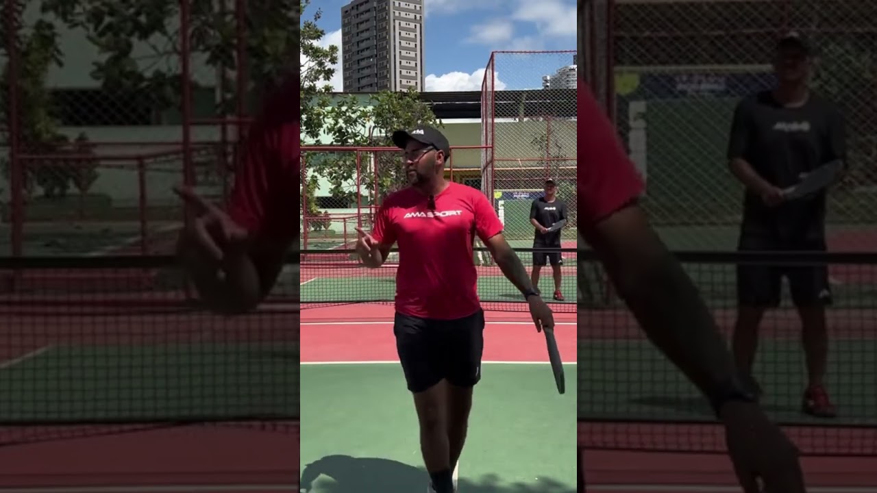 COMO DEVOLVER O SAQUE PT 04 #sport #sports #pickleball #tennis #shorts #short #shortvideo #esporte