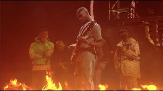 Dave - In The Fire (ft. Giggs, Ghetts, Meekz &amp; Fredo) (Live at The BRITs 2022)