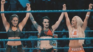 Ruby Riott Liv Morgan And Sarah Logan On WWE SmackDown Debut