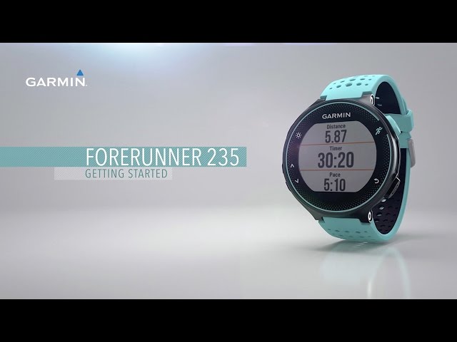 tutorial garmin forerunner 235