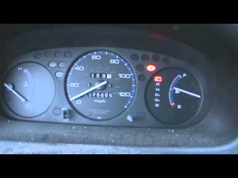 Honda 2001 odometer light #4