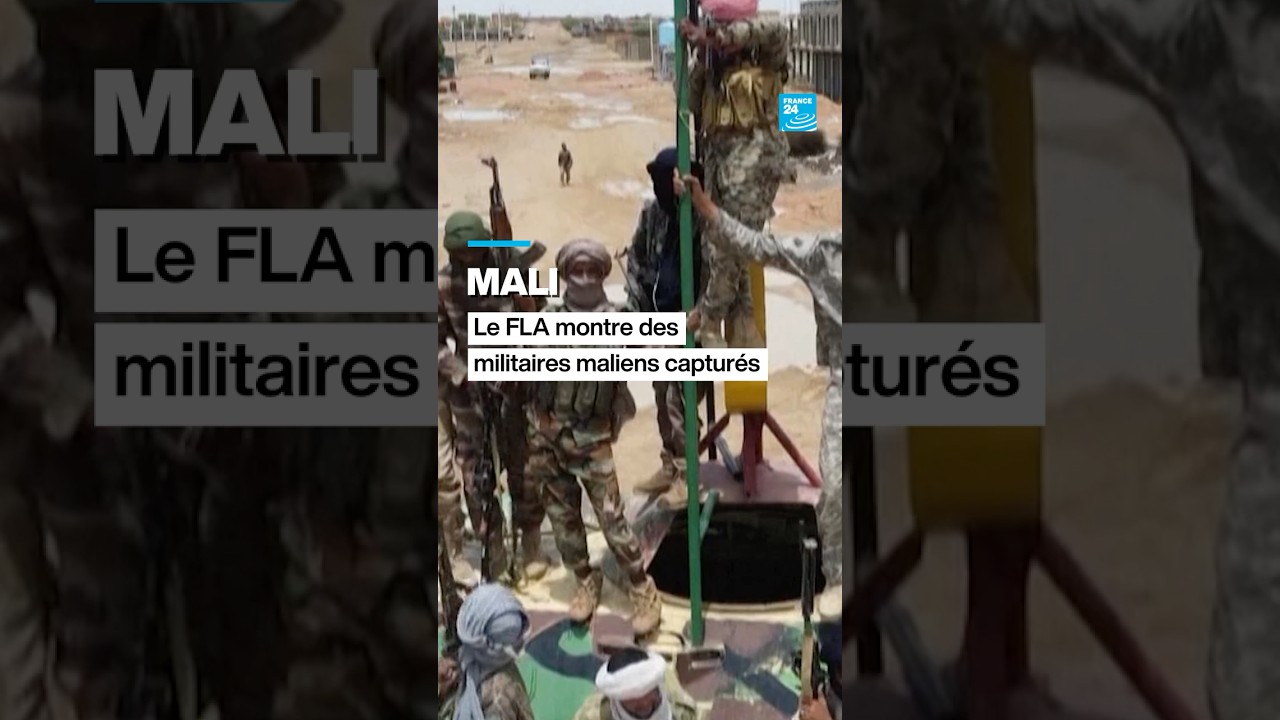 Mali : le FLA montre des militaires maliens capturés • FRANCE 24