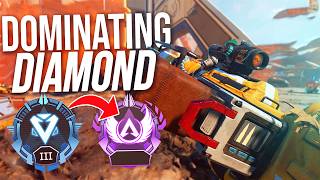 Absolutely Dominating Diamond With The Kraber - Apex Legends Ranked Grind