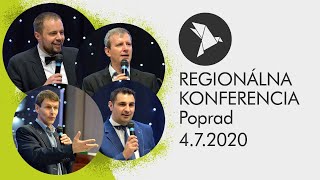 Region&aacute;lna konferencia v Poprade 4.7.2020 16:00