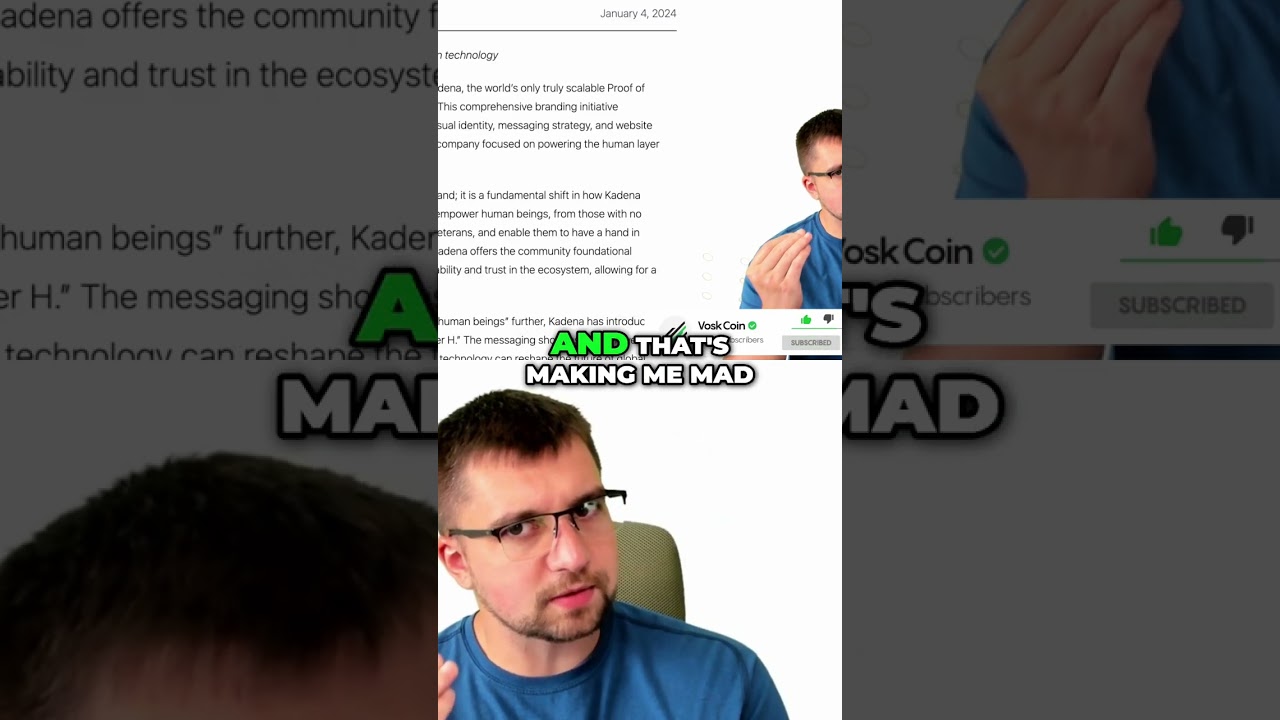 Crypto Rebrand Expert: I Know Something, Subscribe or I'm Mad! shorts