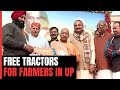 Yogi Adityanath Distributes Tractors To Farmers On Ex-PM Chaudhary Charan Singhs Birth Anniversary