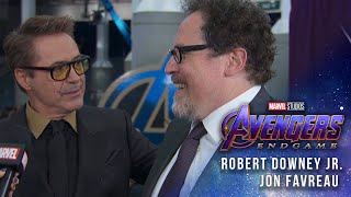 Robert Downey Jr. and Jon Favrea