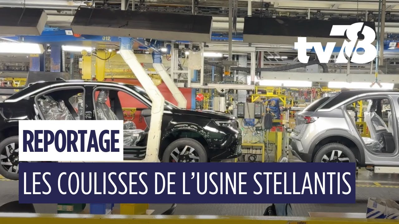 Des visites guidées pour découvrir l’usine Stellantis de Poissy