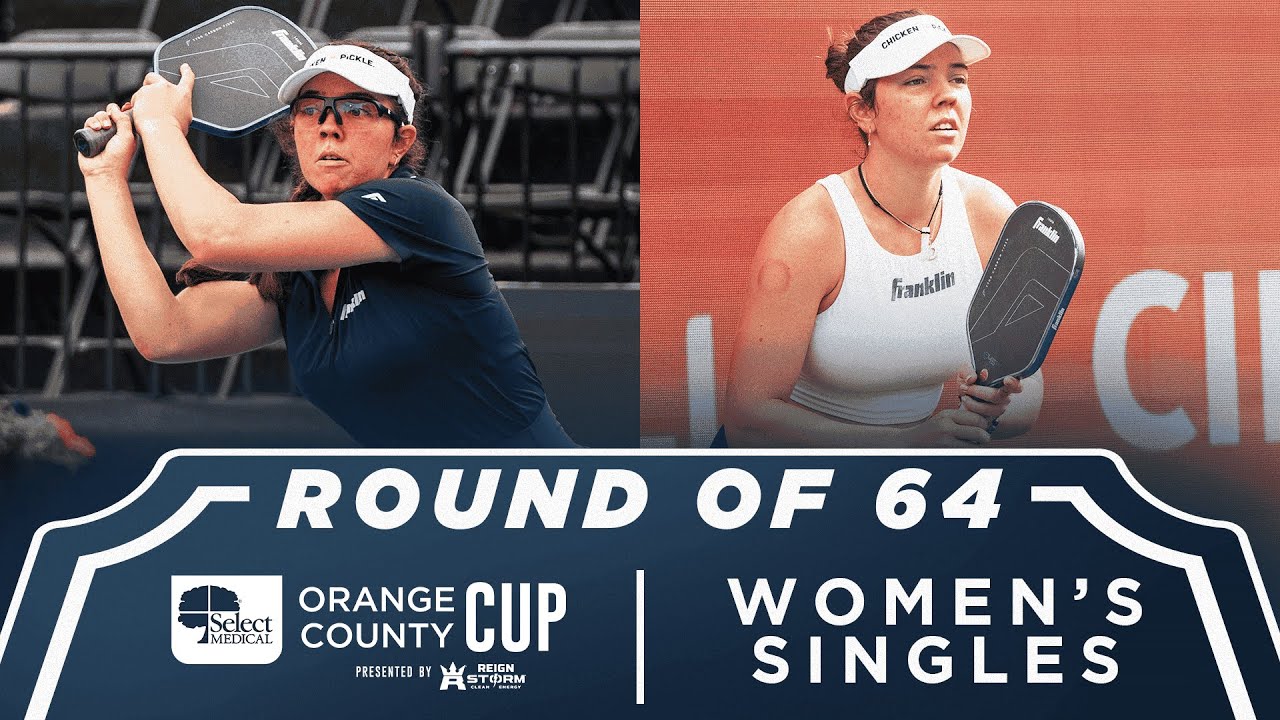 Jorja Johnson v Sophia Tran at the Select Medical Orange County Cup