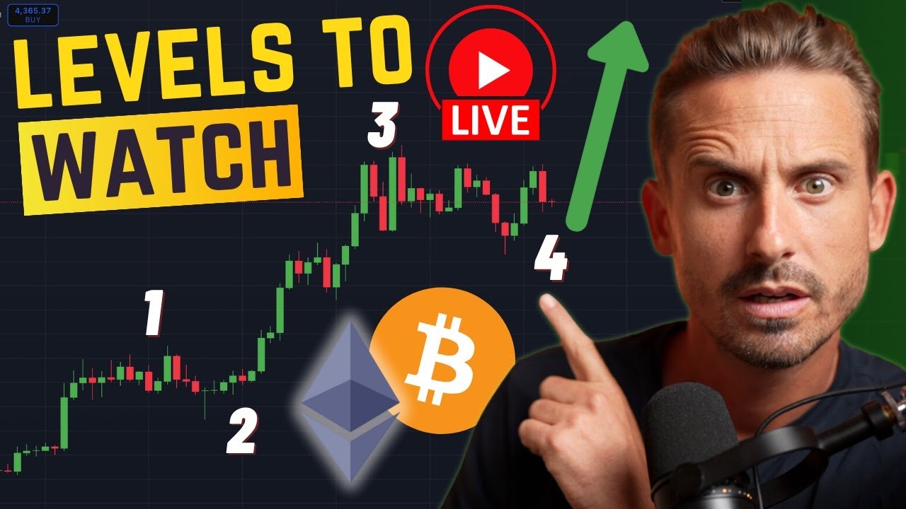 BITCOIN AND CRYPTO LIVE ANALYSIS! (Bulls Comeback)
