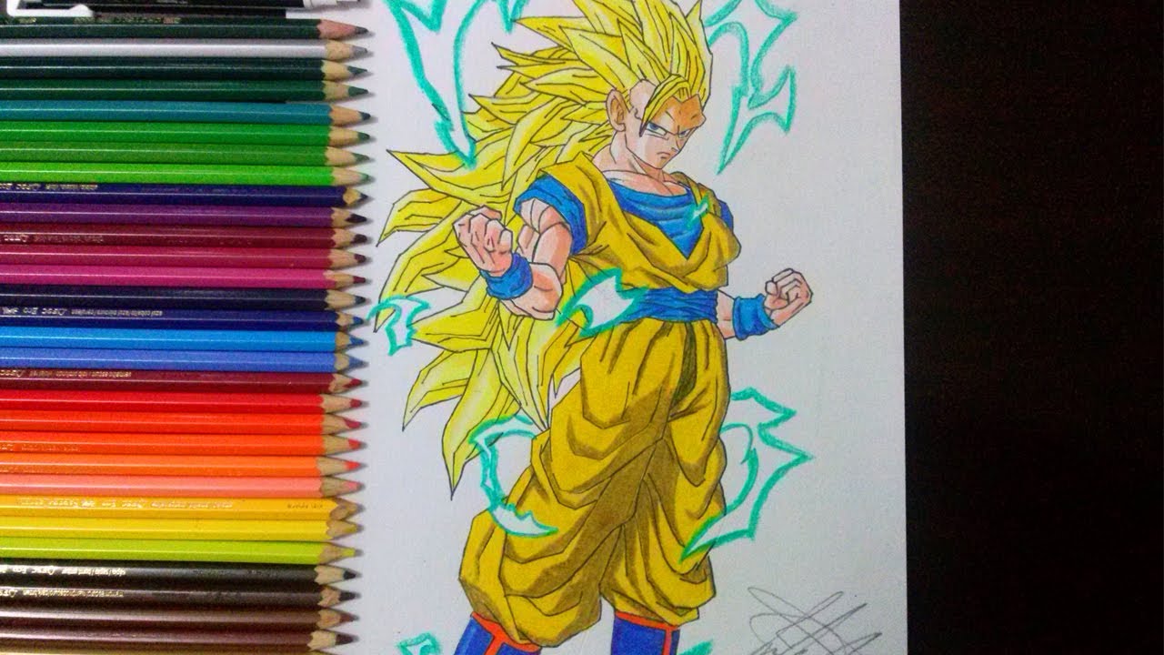 Top Tutoriais Como Desenhar O Goku Super Saiyajin How To Draw Goku